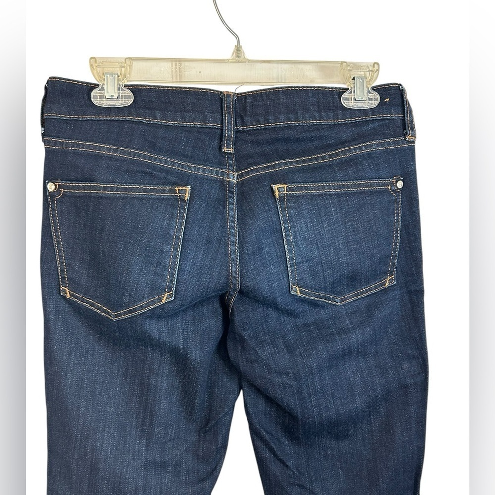 Pilcro And The Letterpress Anthropologie Dark Wash Stet Jeans Denim Womens Sz 28 - Picture 6 of 12